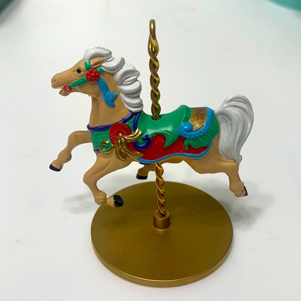 Carousel Horse Ginger 4th Hallmark 1989